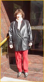 Lily na festa da Alberguer�a en Buenos Aires 2003.