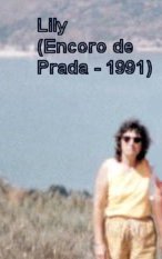 Fotograf�a de Lily nun das s�as viaxes o seu pobo Alberguer�a. 1991
